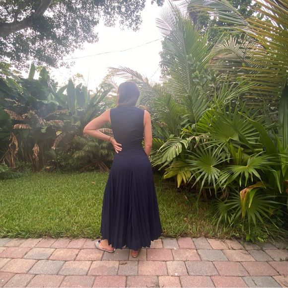 J.Crew Collection Wide-leg Pleated Jumpsuit - Picture 5 of 8